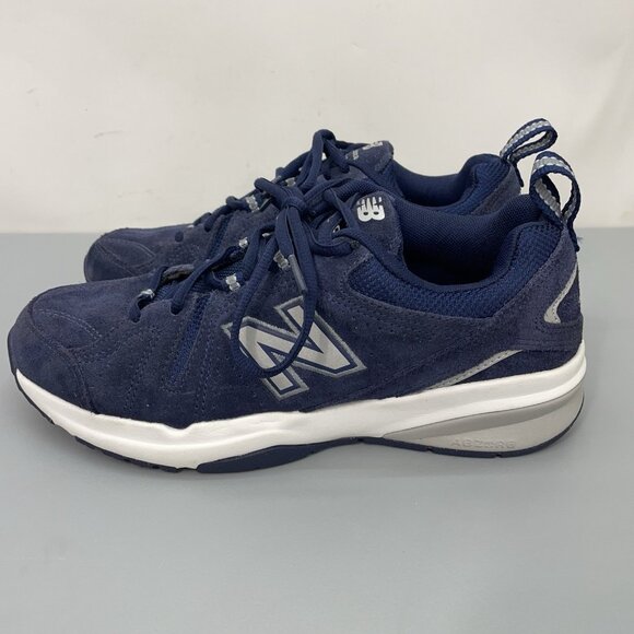 New Balance 608 v5 Sneakers Shoes Training Running Suede Leather Blue Mens 6.5 - Picture 6 of 15